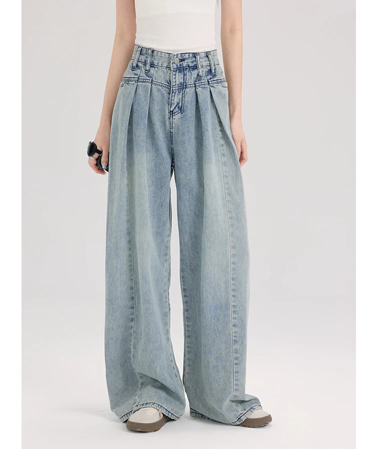 Women's New Autumn Wide Leg Jeans